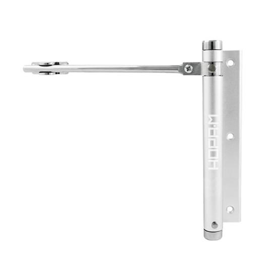 Доводчик дверной пружинный на межкомнатную дверь 102 Серебро