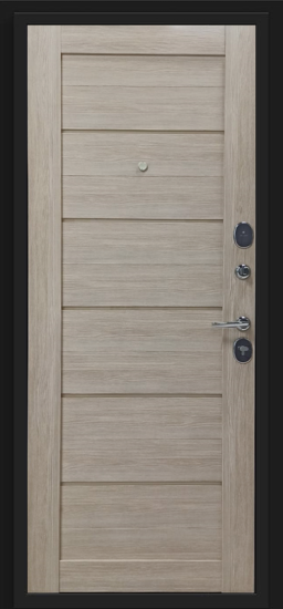 Металлическая дверь Прайм Kale Almon 28/Cappuccino Veralinga Правая. Выставочный образец