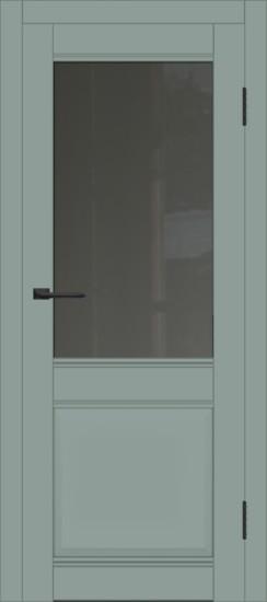 Межкомнатная дверь с экошпоном ДП DIM I-11 Gloomy sky Matt Сатинато Графит