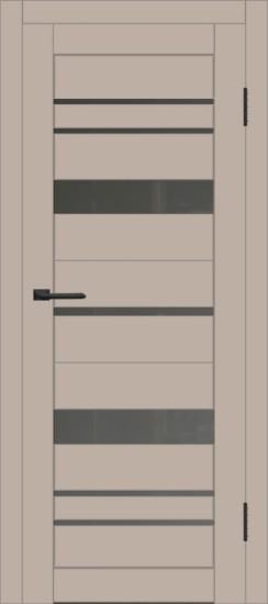 Межкомнатная дверь с экошпоном ДП DIM I-16 Dune Matt Сатинато Графит