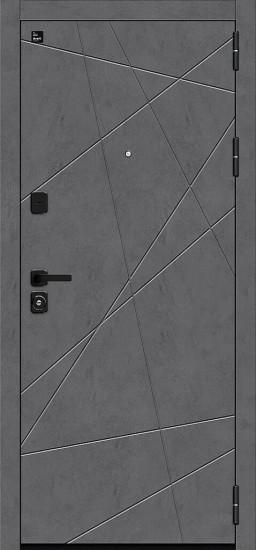 Металлическая дверь Граффити-5/SBlack Slate Art/Look Art