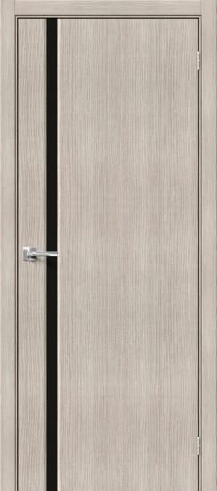Межкомнатная дверь Hard Flex Мода-11 Black Line  Cappuccino