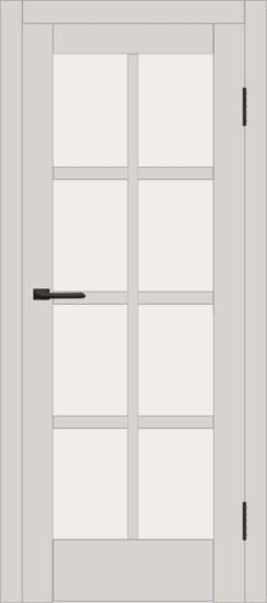Межкомнатная дверь с экошпоном ДП DIM I-14 Silk Matt Сатинато Белый