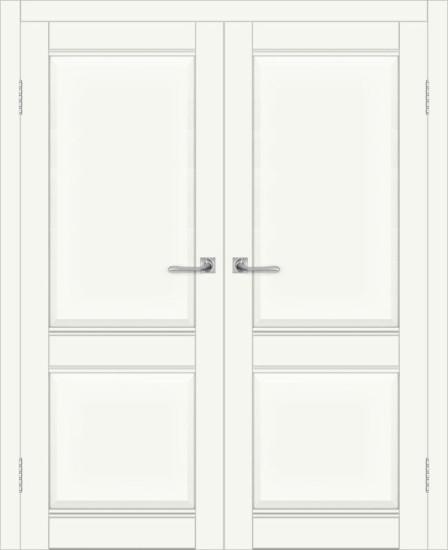 Двойная межкомнатная дверь с экошпоном ДП DIM I-10 Crystal Matt