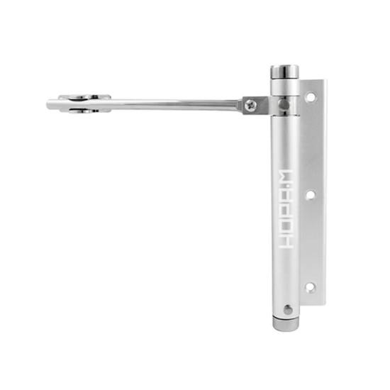 Доводчик дверной пружинный на межкомнатную дверь 101 Серебро