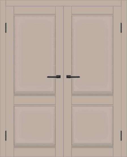 Двойная межкомнатная дверь с экошпоном ДП DIM I-10 Dune Matt