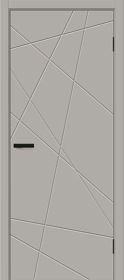 Межкомнатная крашеная дверь Граффити-5 Greyny