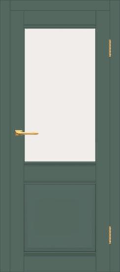 Межкомнатная дверь с экошпоном ДП DIM I-11 Seagrass Matt Сатинато Белый