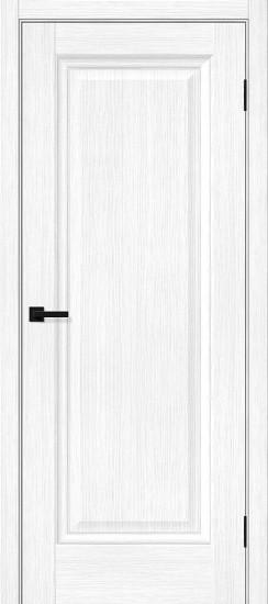 Межкомнатная дверь с экошпоном Прима-0 Snow Melinga