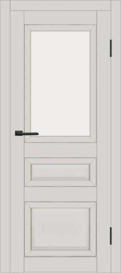 Межкомнатная дверь с экошпоном ДП DIM I-23 Silk Matt GM Сатинато Белый