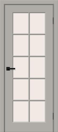 Межкомнатная крашеная дверь Скинни-11.1 Greyny / Magic Fog