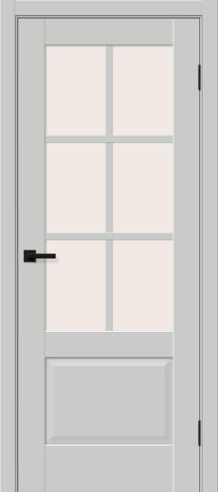 Межкомнатная дверь ПЭТ Прима-13.0.1 Grey Silk/Magic Fog