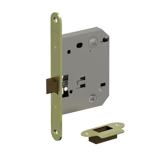 Защёлка сантехническая пластиковый язычок Bravo P-2R-WC SG МатЗолото