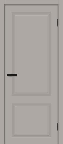 Межкомнатная дверь с покрытием винил Граффити-42 Grey Pro
