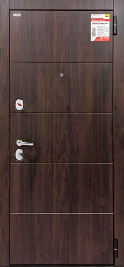 Металлическая дверь Прайм Kale Almon 28/Cappuccino Veralinga Правая. Выставочный образец