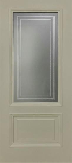 Межкомнатная дверь ДП DIM Enamel B-2.1 Фисташковый Фотопечать Белое