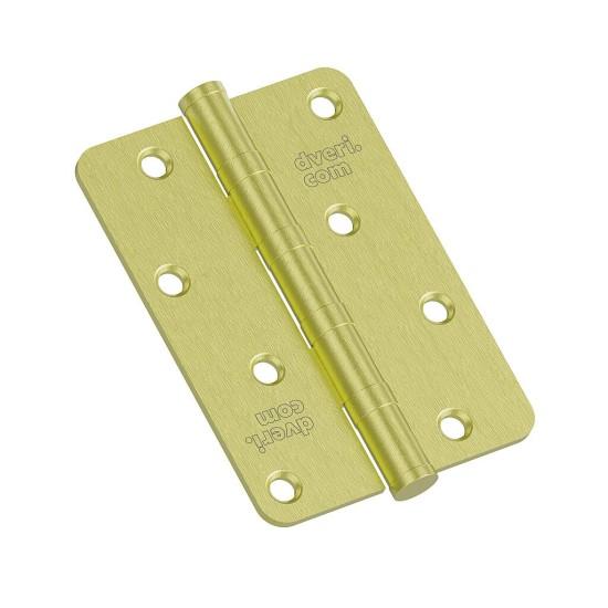 Петля врезная стальная HMS-2-4B 100*70*2,5 Uni SGold (МатЗолото)