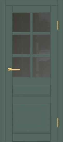 Межкомнатная дверь с экошпоном ДП DIM I-12 Seagrass Matt Сатинато Графит