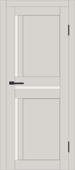Межкомнатная дверь с экошпоном ДП DIM I-5.1 Silk Matt Сатинато Белый