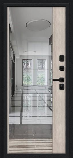 Металлическая дверь Глори Pecan/Cappuccino Melinga