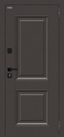 Металлическая дверь с терморазрывом Некст МФ/SBlack Старк шоколад/White Silk