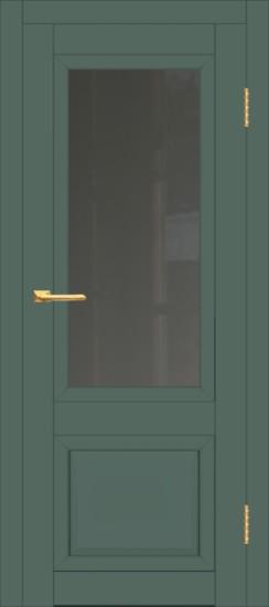 Межкомнатная дверь с экошпоном ДП DIM I-21 Seagrass Matt Сатинато Графит
