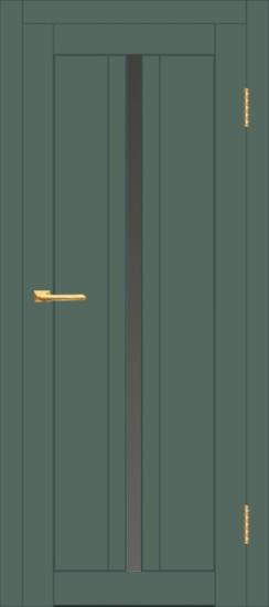 Межкомнатная дверь с экошпоном ДП DIM I-9 Seagrass Matt Сатинато Графит