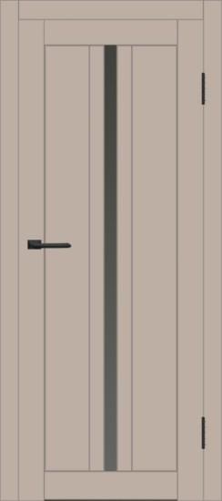 Межкомнатная дверь с экошпоном ДП DIM I-9 Dune Matt Сатинато Графит