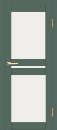 Межкомнатная дверь с экошпоном ДП DIM I-7 Seagrass Matt Сатинато Белый