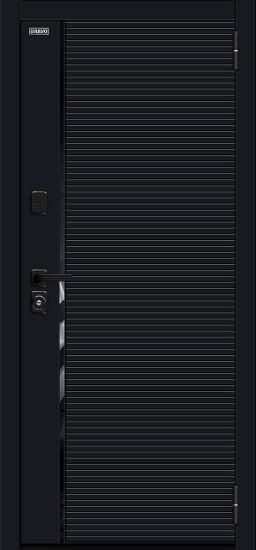 Металлическая дверь Лайнер/SBlack Black Shell/White Silk