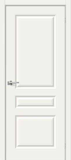 Межкомнатная крашеная дверь Скинни-14 Whitey