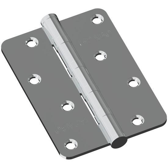 Петля врезная стальная Bravo RS-7-4BB 100*70*2,5 C Хром (универс.)