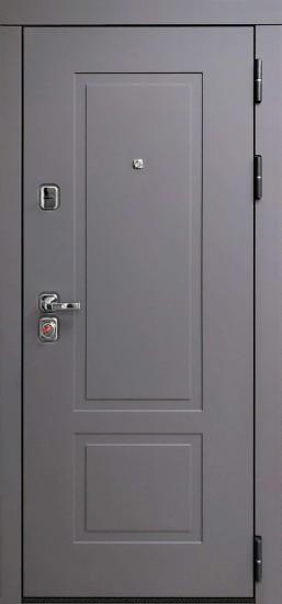 Входная дверь OIKO ACOUSTIC K2 Grey Soft/DIM I-10 Smoky Matt