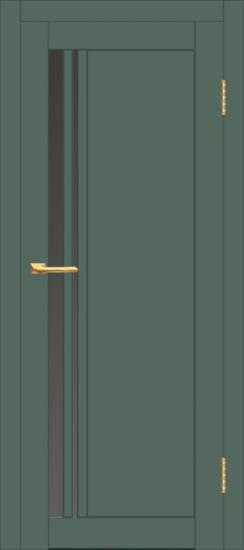 Межкомнатная дверь с экошпоном ДП DIM I-19.1 Seagrass Matt Сатинато Графит