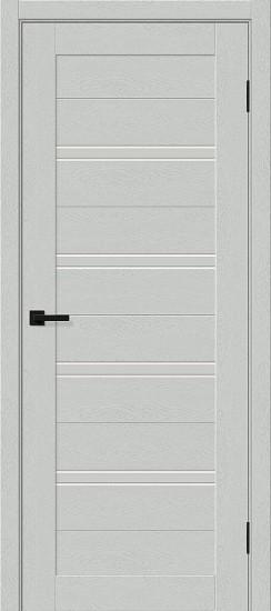 Межкомнатная дверь ПЭТ Браво-28/2 Grey Silkwood / Magic Fog