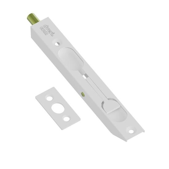 Шпингалет торцевой (ригель) BMS-1 140 SWhite (МатБелый)