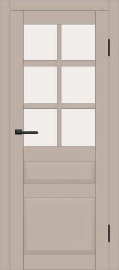 Межкомнатная дверь с экошпоном ДП DIM I-12 Dune Matt Сатинато Белый