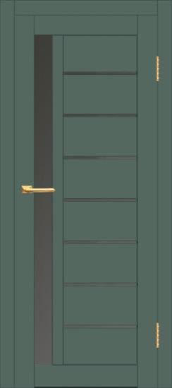 Межкомнатная дверь с экошпоном ДП DIM I-2 Seagrass Matt Сатинато Графит