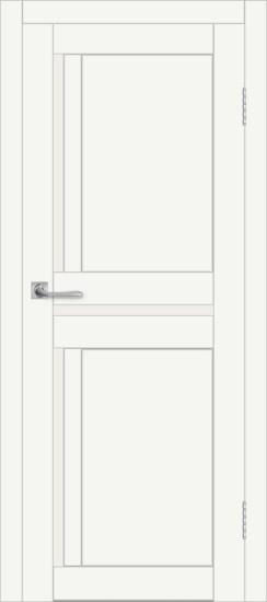 Межкомнатная дверь с экошпоном ДП DIM I-5.1 Crystal Matt Сатинато Белый