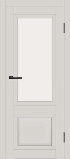 Межкомнатная дверь с экошпоном ДП DIM I-21 Silk Matt Сатинато Белый