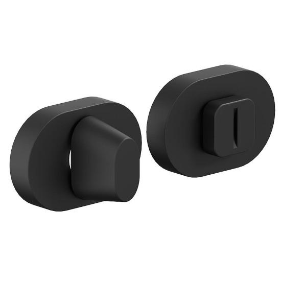 Фиксатор на овальной розетке AR2-7WC SBlack (МатЧёрный)