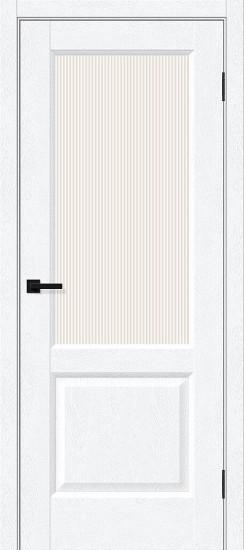 Межкомнатная дверь ПЭТ Неоклассик-33 White Silkwood / Magic Moru