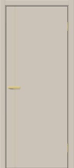 Межкомнатная дверь ПЭТ Браво-0.10.П (SG:P3) Cream Silk / Sgold