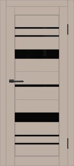 Межкомнатная дверь с экошпоном ДП DIM I-16 Dune Matt Lacobel Black