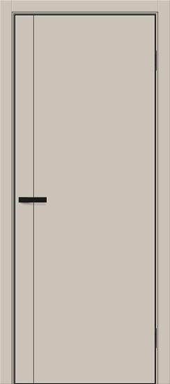 Межкомнатная дверь ПЭТ Браво-0.10.А Cream Silk