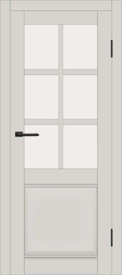Межкомнатная дверь с экошпоном ДП DIM I-15 Silk Matt Сатинато Белый