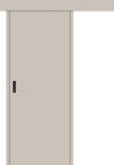 Межкомнатная дверь-купе Браво-0к Creamy