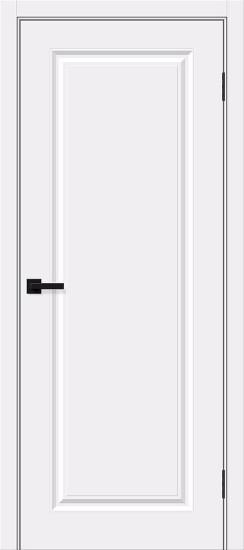 Межкомнатная дверь с ПВХ-пленкой Скинни-10 White Pro