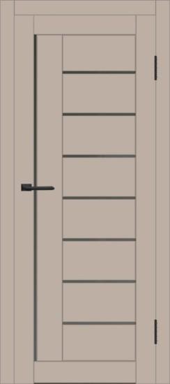 Межкомнатная дверь с экошпоном ДП DIM I-17 Dune Matt Сатинато Графит