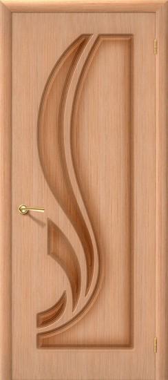 Межкомнатная шпонированная дверь Лилия дуб файн-лайн